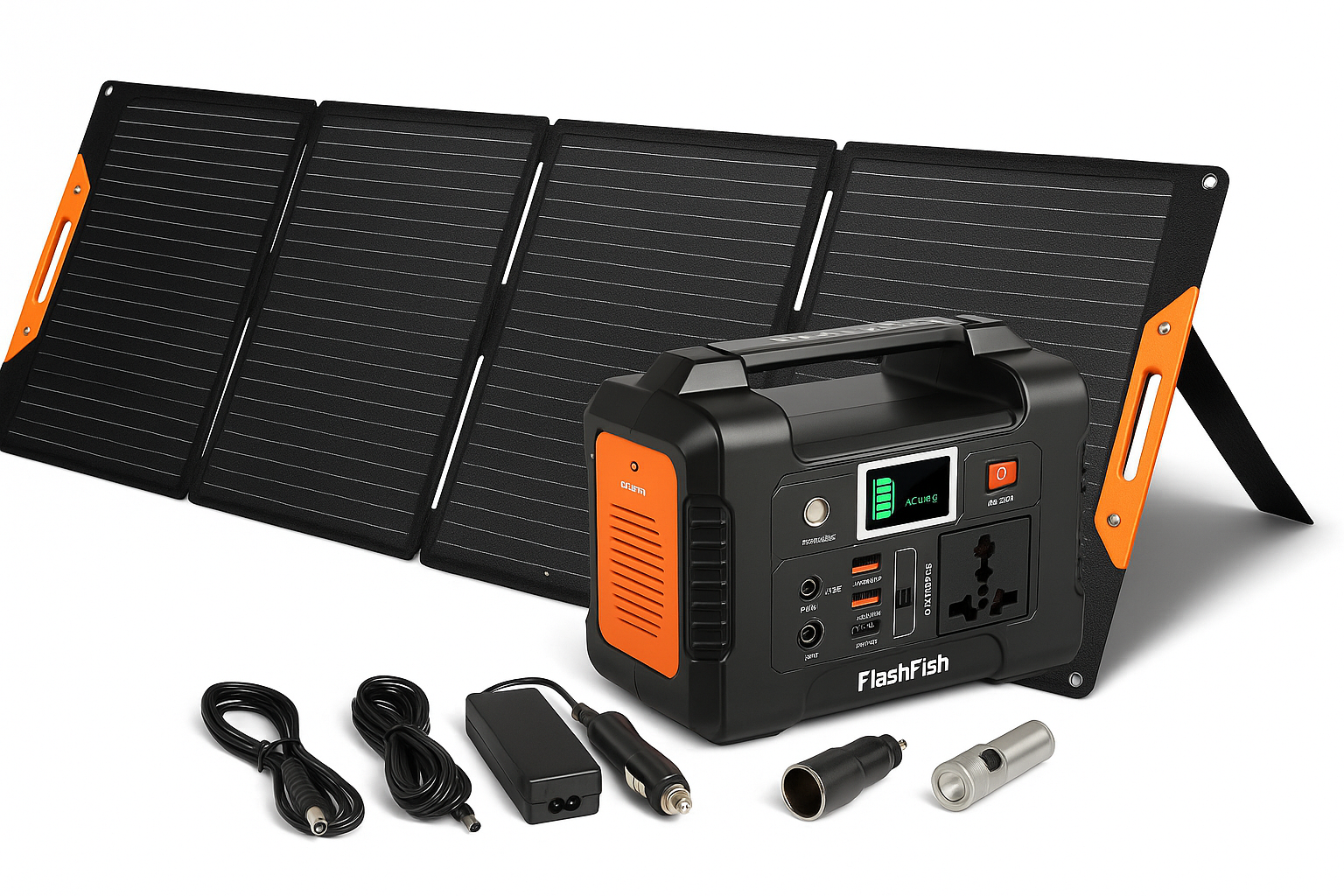 Power Bank + Painel Solar